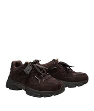 GUESS IRRINA Ledersneakers braun - Damenschuhe - 1