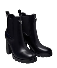 GUESS NEREL Stiefelette mit hohem Absatz SCHWARZ BRAUN - Damenschuhe - 1