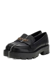 GUESS YAMINA Ledermokassin SCHWARZ - Damenschuhe - 1