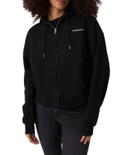 GUESS JEANS EMBRO Kapuzenpulli mit Rei&szlig;verschluss jetbla - Sweatshirts Damen - 1