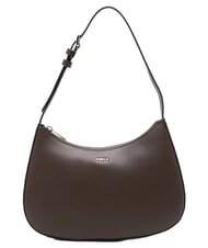FURLA MARGOT Schultertasche, Leder Schokolade - Damentaschen - 1
