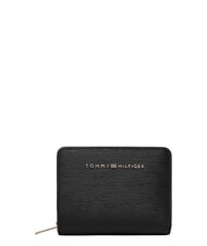 TOMMY HILFIGER TH MODERN Kompaktes Portemonnaie Schwarz - Brieftaschen Damen - 1