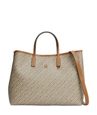 TOMMY HILFIGER TH MONOPLAY Handtasche mit Schulterriemen neutrale Mischung - Damentaschen - 1