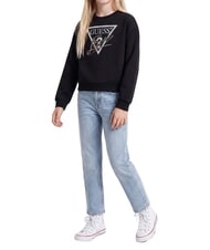 GUESS KIDS ACTIVE Sweatshirt aus reiner Baumwolle jetbla - Sweatshirts Kinder - 1
