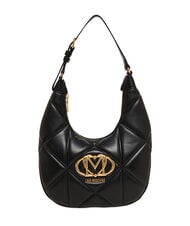 LOVE MOSCHINO EMBOSSED Q Umh&auml;ngetasche Schwarz - Damentaschen - 1