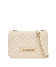 LOVE MOSCHINO QUILTED Umh&auml;ngetasche Elfenbein - Damentaschen - 1