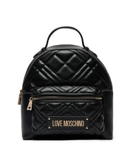 LOVE MOSCHINO QUILTED Rucksack Schwarz - Damentaschen - 1