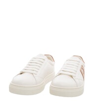FURLA CITY Zweifarbige Sneaker Talkumpuder h + Cognac h - Damenschuhe - 1