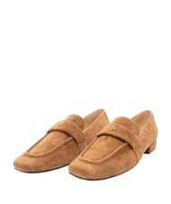 FURLA SIGNATURE  Wildleder-Loafer Cognac - Damenschuhe - 1