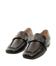 FURLA SIGNATURE  Ledermokassins Schwarz - Damenschuhe - 1