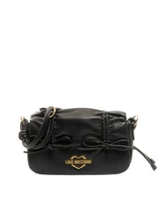 LOVE MOSCHINO SOFTY BOW Umh&auml;ngetasche Schwarz - Damentaschen - 1