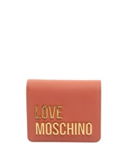 LOVE MOSCHINO BOLD LOVE Kompakte Geldb&ouml;rse mit Rei&szlig;verschluss - Brieftaschen Damen
