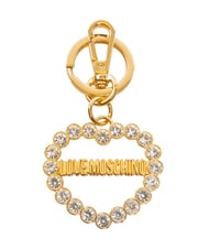 LOVE MOSCHINO LOGO Schmuck-Schl&uuml;sselanh&auml;nger Gold - Schl&uuml;sselanh&auml;nger und Schl&uuml;sseletuis - 1