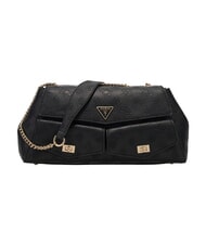 GUESS BLAKE Umh&auml;ngetasche schwarzes Logo - Damentaschen - 1