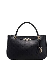 GUESS CARMELLA Handtasche mit Schulterriemen schwarzes Logo - Damentaschen - 1