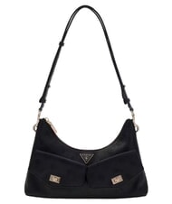 GUESS BLAKE Umh&auml;ngetasche schwarzes Logo - Damentaschen - 1