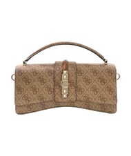 GUESS YVONNE LOGO Handtasche mit Schulterriemen MILCH-LOGO - Damentaschen - 1