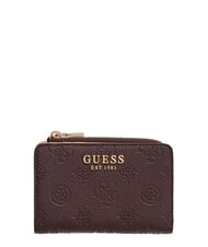 GUESS BLAKE Kartenetui mit M&uuml;nzfach braun - Brieftaschen Damen - 1
