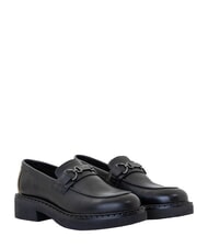 ALVIERO MARTINI PRIMA CLASSE GEO Ledermokassins Schwarz - Damenschuhe - 1