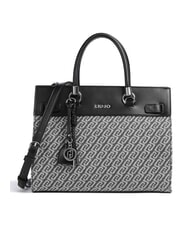 LIUJO MANHATTAN Handtasche mit Schulterriemen Denimgrau - Damentaschen - 1