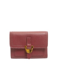 COCCINELLE CAMPUS Kleines Lederportemonnaie Johannisbeere - Brieftaschen Damen - 1