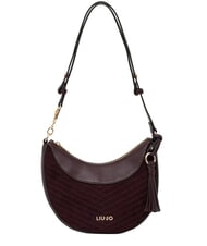 LIUJO CIRRY Schultertasche im Hobo-Stil rote Aubergine - Damentaschen - 1