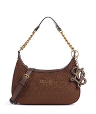 LIUJO RIDHI Embossed Schultertasche mit Schultergurt Tabak - Damentaschen - 1