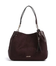 LIUJO CIRRY Mittelgro&szlig;e Schultertasche rote Aubergine - Damentaschen - 1