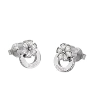 GUESS ACE OF DIAMONDS Ohrringe mit Kristallapplikation SILBER - Ohrringe - 1