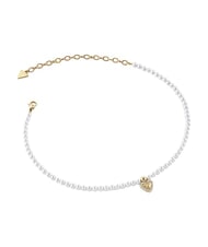 GUESS LOVE BITES Halskette mit herzf&ouml;rmigem Anh&auml;nger gelbes Gold - Halsketten - 1