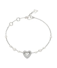 GUESS BELOVED Herzf&ouml;rmiges Charm-Armband SILBER - Armb&auml;nder - 1