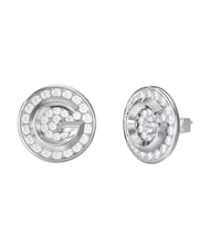 GUESS G CRYSTAL Ohrringe in Logoform SILBER - Ohrringe - 1