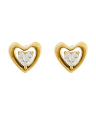 GUESS BELOVED Ohrringe, herzf&ouml;rmig gelbes Gold - Ohrringe - 1