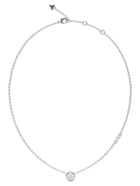 Mit Logo Style Guess Stylish Guess Halskette, Münzförmig Mit Logo Silber - Einkaufen ...