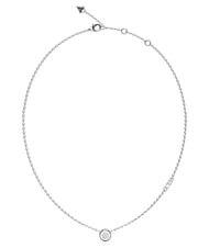GUESS STYLISH GUESS Halskette, m&uuml;nzf&ouml;rmig mit Logo - Halsketten