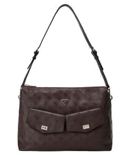 GUESS BLAKE Schultertasche, verstellbar braun - Damentaschen - 1