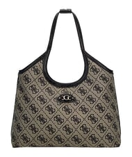 GUESS SAMANTHA Umh&auml;ngetasche schwarzes Logo - Damentaschen - 1