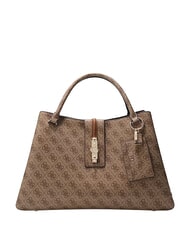 GUESS YVONNE LOGO Handtasche mit Schulterriemen MILCH-LOGO - Damentaschen - 1