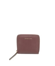 BORBONESE BIRDIE Mittelgro&szlig;e Ledergeldb&ouml;rse Merlot/Natural Op - Brieftaschen Damen - 1