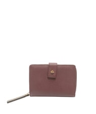 BORBONESE BIRDIE Mittelgro&szlig;e Ledergeldb&ouml;rse Merlot/Natural Op - Brieftaschen Damen - 1