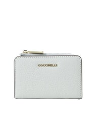 COCCINELLE METALLIC TRICOLOR Ledergeldb&ouml;rse Schnee/Cognac/Noir - Brieftaschen Damen - 1