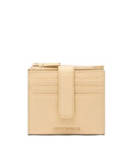 COCCINELLE METALLIC SOFT Mini-Geldb&ouml;rse aus Leder - Brieftaschen Damen
