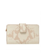 COCCINELLE METALLIC DELAVE SNAKE Ledergeldb&ouml;rse Puderrosa - Brieftaschen Damen - 1