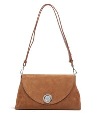 COCCINELLE NIKLA SUEDE BIMATERIAL Umh&auml;ngetasche Cognac - Damentaschen - 1