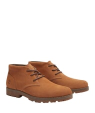 TIMBERLAND BRITTON SQUARE Niedrige Schn&uuml;rstiefelette aus Leder - Herrenschuhe