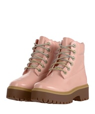 TIMBERLAND STONE STREET  Hohe Stiefeletten aus Leder Hellrosa - Damenschuhe - 1