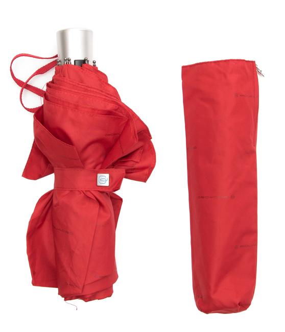 PIQUADRO Ombrello Automatische Öffnung Rot 2 - Regenschirme