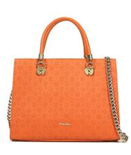POLLINI Embossed Heritage Handtasche ORANGE - Damentaschen - 1