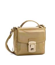 TRUSSARDI Jeans Levanto Gl&auml;nzende Mini-Umh&auml;ngetasche - Damentaschen