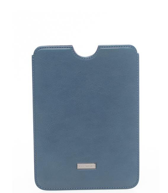THE BRIDGE Porta tablet da 7'' Linie STORY, aus Leder blau - Tablettmappe &amp; Organizer
